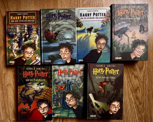 Harry potter bücher 7 - potter, 1-7