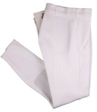 Pikeur Kinder - Turnierreithose Sioux - Kniebesatz - weiß - Klettverschluss
