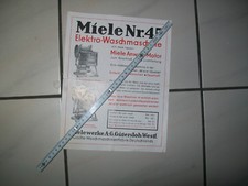 Miele blatt prospekt - miele,