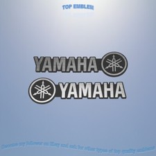 2x YAMAHA Emblem L+R Badge