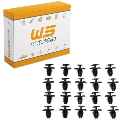 20x clips radkastenabdeckung - 20x,