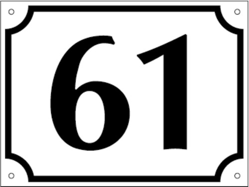Hausnummerzweistellig