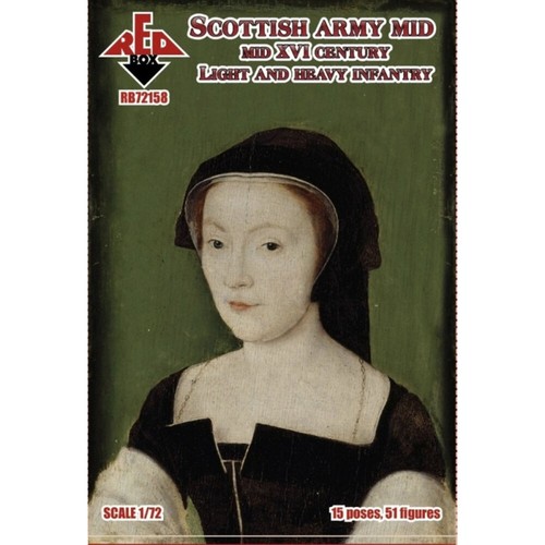 Red box 72158 scottish army - 72158,