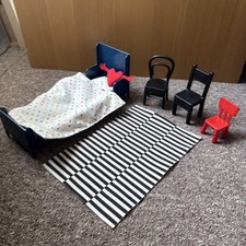 Ikea Puppenstube Möbel Bett 3