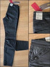 Cambio Jeans Perla Zip Schwarz