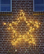 XXL Weihnachtsstern aus Holz