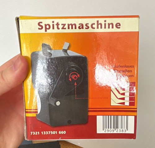 Manuelle spitzmaschine mit - manuelle,