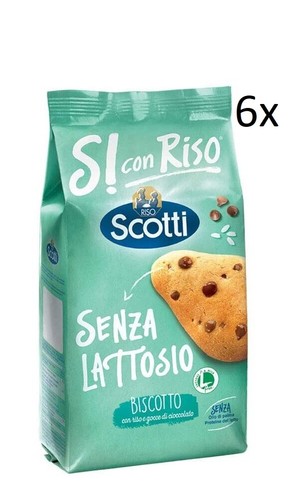 Riso scotti biscotti con - 6x,