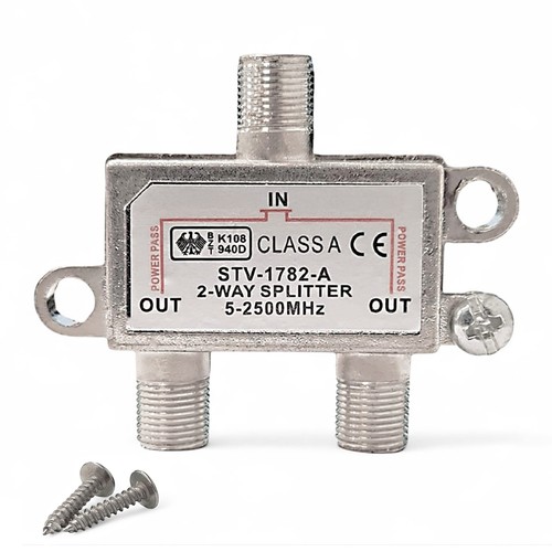 Sat splitter fach tv - sat, 2-fach