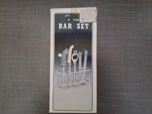 Cocktail set 5tlg edelstahl - set,