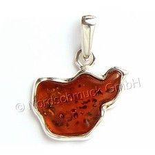 Bernstein Anhänger Insel