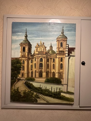 Original ölgemälde basilika - Ölgemälde,