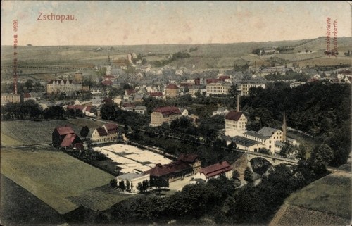 Zschopau erzgebirge - ak, im