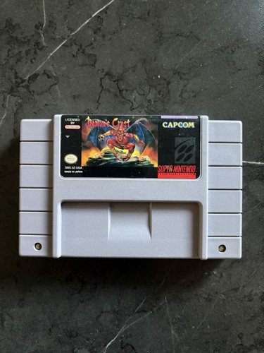 Demon crest super nintendo - demon's,