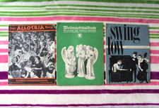 3x alte Notenbücher Hefte mit