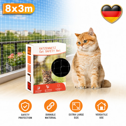 Katzennetz katzenschutznetz - katzennetz, 8