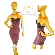 MYSTIQUE DRESS by Wolford S Small Cup B Kleid Corsagen Stil Barock mit Cups