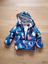 Boden Kinder-Winterjacke, Gefüttert, Eulen-Motiv, Gr. 116/5-6Y, (AGNr. 7)