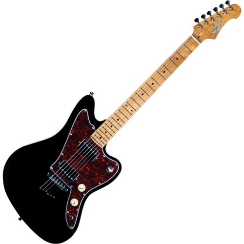 Jet guitars jj350 black - guitars,