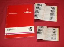 Werkstatthandbuch DEUTZ Motor F 1 L 208 D, F 1 L 210 D , Dieselmotor 1 Zylinder