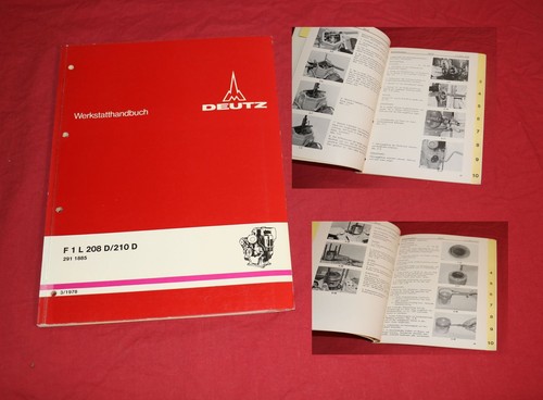 Werkstatthandbuch deutz motor - werkstatthandbuch,