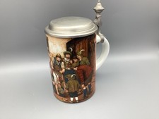 Bierkrug Defregger ,,Die Kraftprobe ´´ sehr guter Zustand