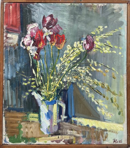 Expressionist blumenstillleben - expressionist,