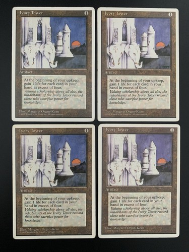 Mtg ivory tower fourth - mtg, |