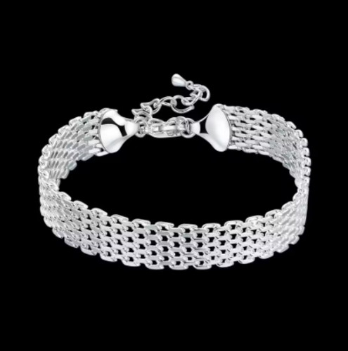 Unisex armband silber länge - silber,