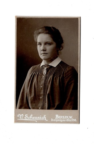 Cdv foto damenportrait - cdv,