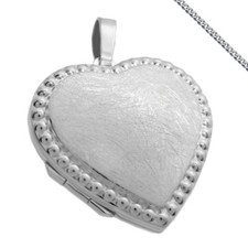 Medallion heart large amulet