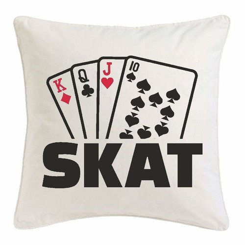 Kissenbezug 40x40cm poker king - 40x40cm,