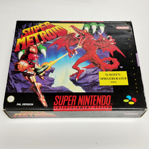 Super metroid nintendo - super, snes