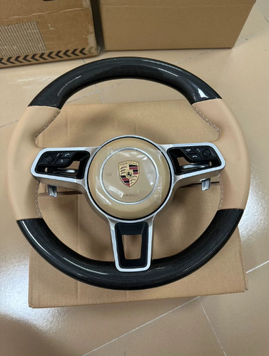 Carbon lether steering wheel - steering,