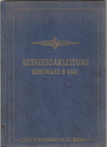 Betriebsanleitung borgward - borgward, b