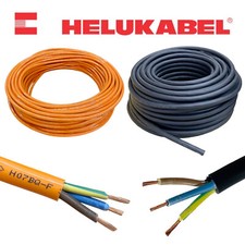 Helukabel H07BQ-F H07RN-F 3x1,5mm² 3x2,5mm² Gummikabel Baustellenkabel Meterware
