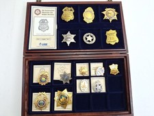 15x usa polizeiabzeichen - usa,