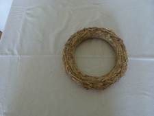 Strohkranz, Bastelkranz  Durchmesser ca 23 cm ca 4 cm dick gebraucht´