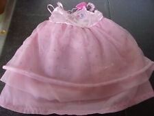 Baby Born, rosa Prinzessinnenkleid ohne Krone, mit einer angenähten rosa Rose