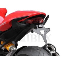 kompatibel mit Ducati Monster 1200 / S  BJ 2014-16 ZIEGER Nummernschild Halter H