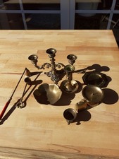 Kerzenständer Messing Antik