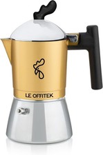 Offitek Orziera ORZE'TEK 4 Tassen Espressokocher Mokka Induktion #Y101-213