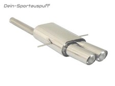 Ragazzon Mittig Sportauspuff Mini Cooper S Roadster R59 2x90mm doppelwandig