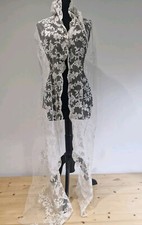 ANTIKE SPITZENBORTE WEISS