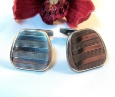Alte Manschettenknöpfe aus 835 Silber Old Silver Cufflinks / ca 859