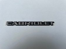 VW Volkswagen Schriftzug