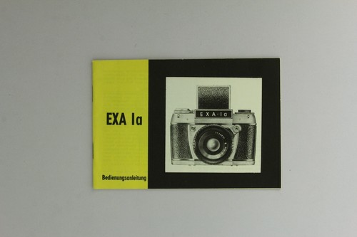 Anleitung manual exa - anleitung, 1a