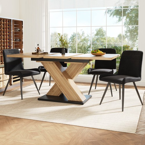 119 159 80cm holz ausziehbarer - holz,