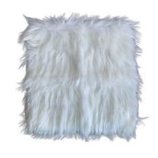 Kunstfell Kissenbezug, Pelz Kopfkissenbezug, Kissenhülle, LIGICKY, 40 x 40 cm