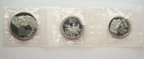 Russland gedenkmünzensatz - russland,